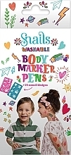 Парфумерія, косметика Маркери для тіла та обличчя, 6 шт. - Snails Body Marker Pens