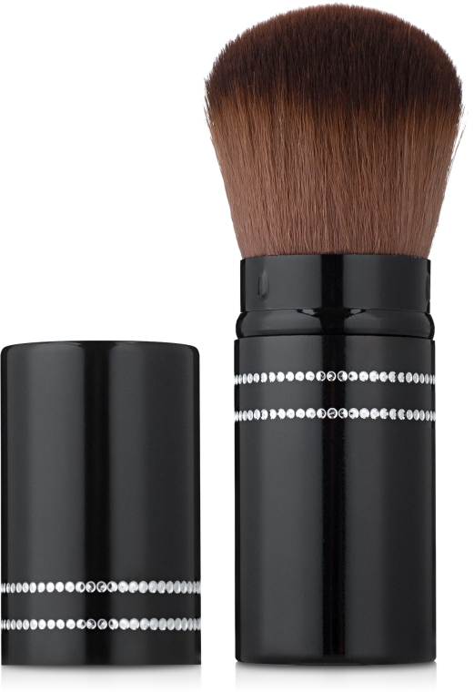 Пензель для пудри, MB-117, чорний  - MaxMar Professional Brush