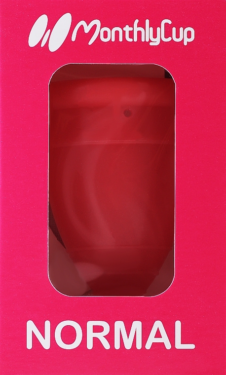 Менструальная чаша, средняя, розовый топаз - Menskopp Intimate Care Normal — фото N1