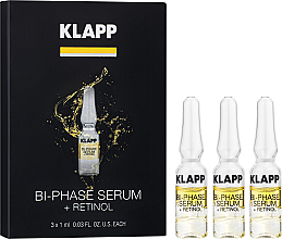 Духи, Парфюмерия, косметика УЦЕНКА Двухфазная сыворотка "Ретинол" - Klapp Bi-Phase Serum Retinol *