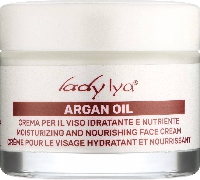 Крем для лица питательный с аргановым маслом - Lady Lya Face Cream — фото N1