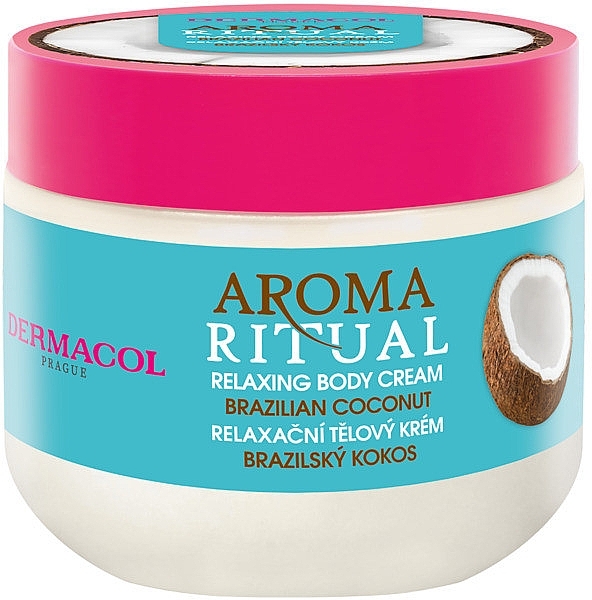 Крем для тіла "Бразильський кокос" - Dermacol Aroma Ritual Brazilian Coconut Body Cream — фото N1