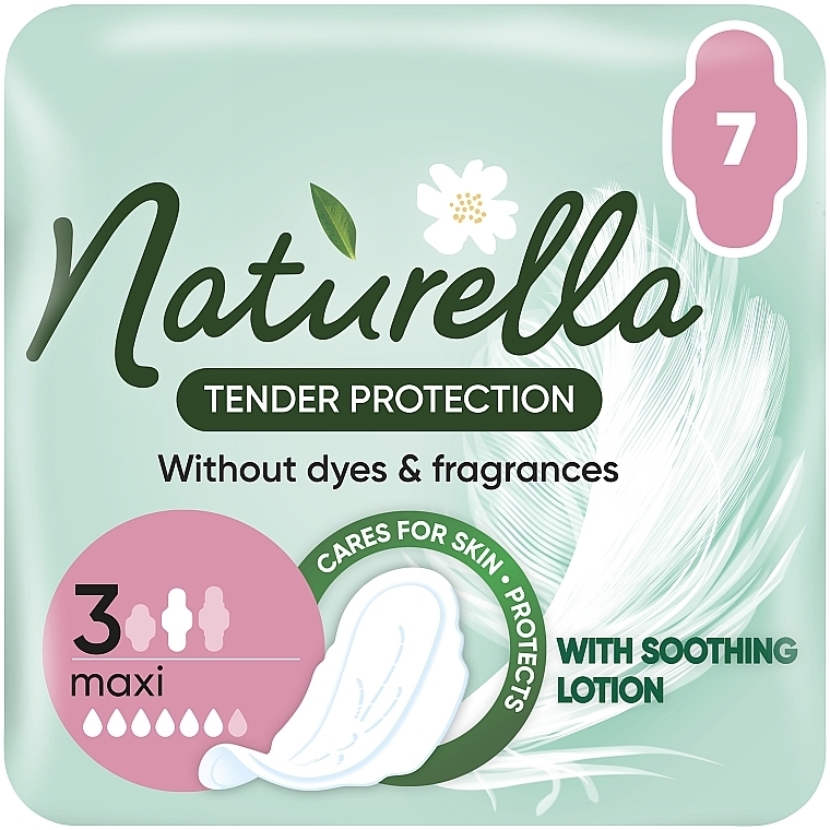 Гигиенические прокладки, 7 шт - Naturella Ultra White Duo Maxi