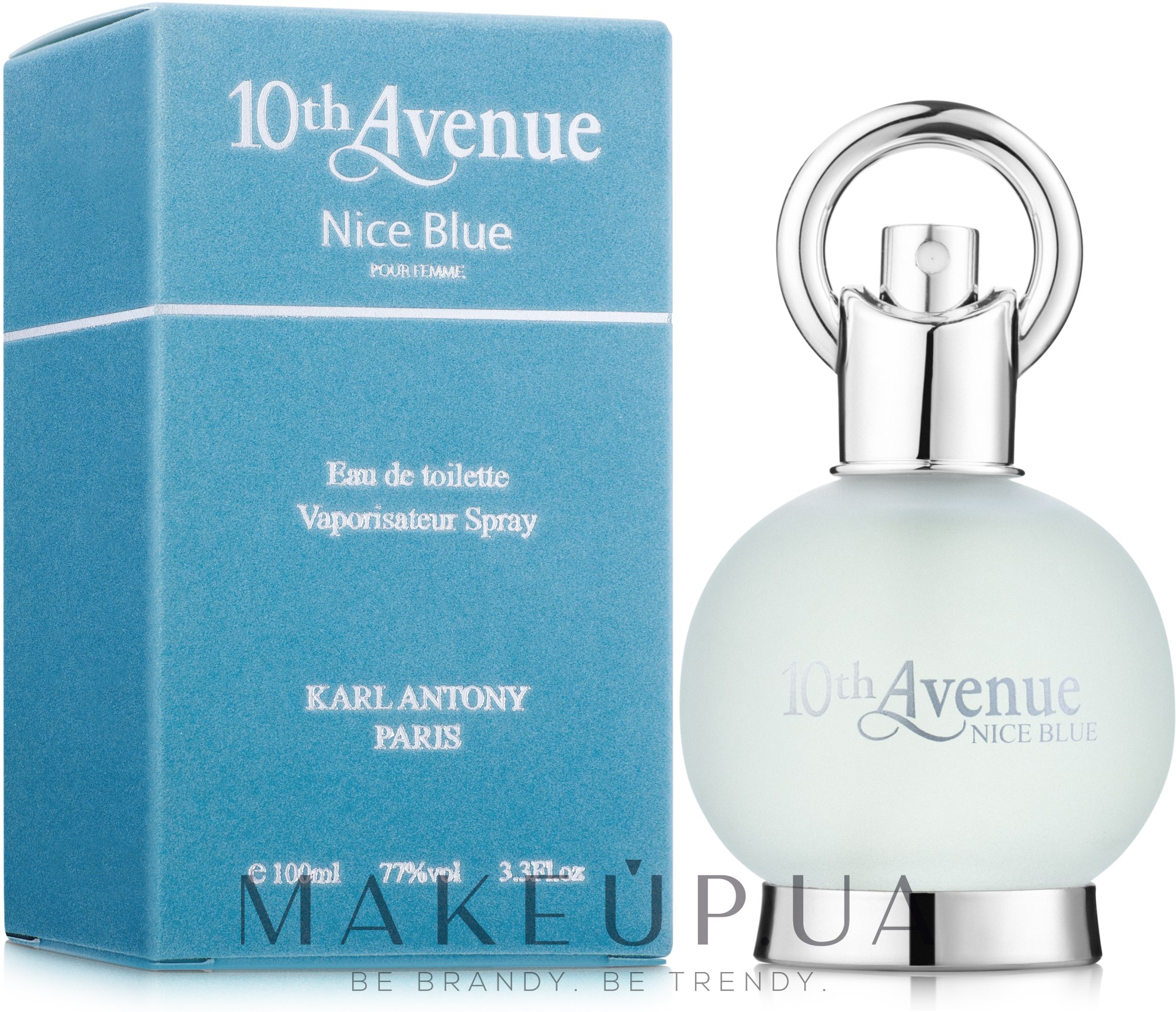 10th Avenue Nice Blue Pour Femme - Туалетна вода — фото 100ml