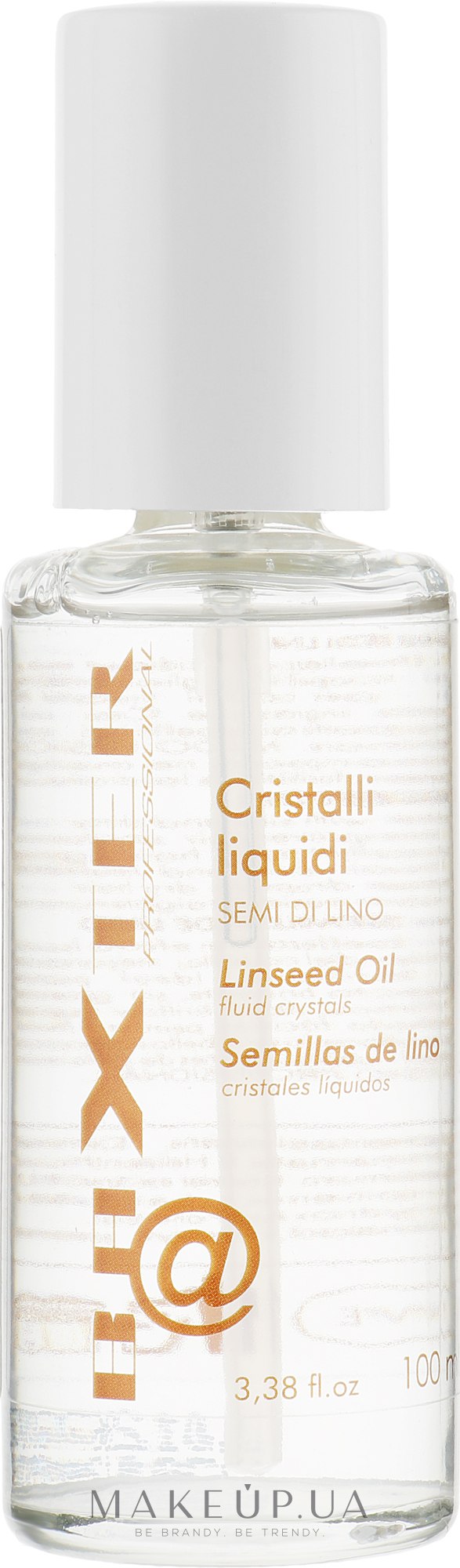 Жидкие кристаллы с маслом семени льна - Punti di Vista Baxter Cristalli Liquidi — фото 100ml