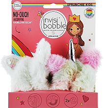 Парфумерія, косметика Резинка для волосся - Invisibobble Kids Sprunchie Bunnycorn