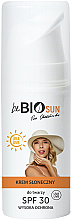 Парфумерія, косметика Сонцезахисний крем для обличчя - BeBio Sun Face Cream With Sunscreen SPF 30