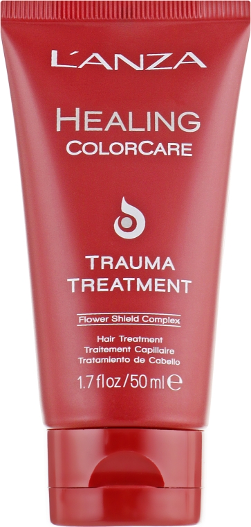 Маска для пошкодженого, фарбованого волосся - L'Anza Healing ColorCare Trauma Treatment (міні) — фото N1