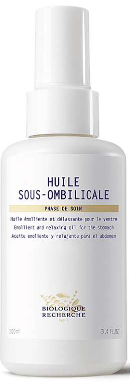 Смягчающее и успокаивающее масло для кожи живота - Biologique Recherche Huile Sous-Ombilicale — фото N1