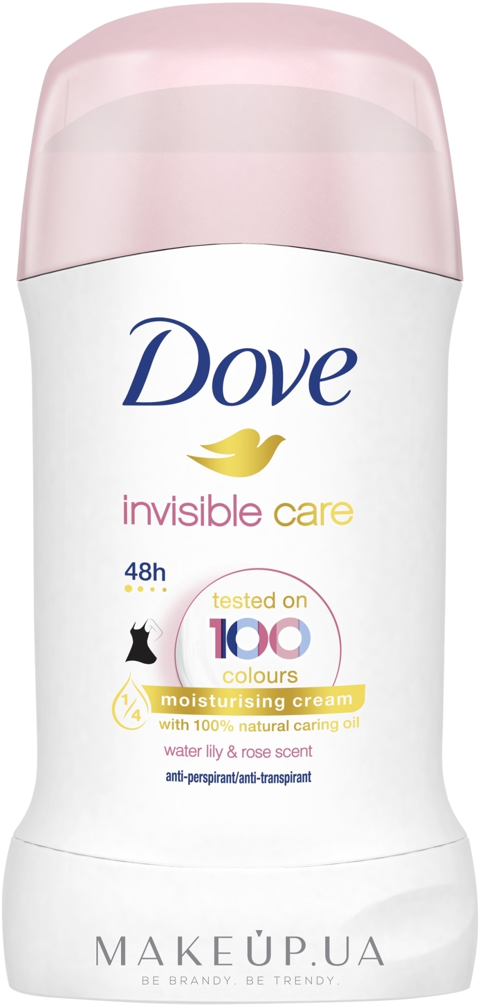 Антиперспірант-стік "Невидимий догляд" - Dove Invisible Care Floral Touch Deodorant Stick — фото 40ml