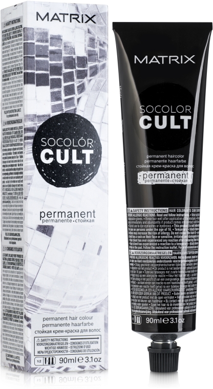 Стійка фарба для фарбованого волосся - Matrix Socolor Cult Permanent Haircolor — фото N1