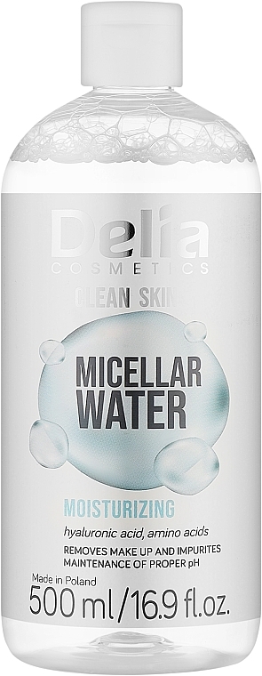 Мицеллярная вода - Delia Clean Skin Micellar Water — фото N1