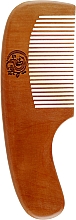 Расческа CS371 для волос, деревянный овал с ручкой - Cosmo Shop  — фото N1