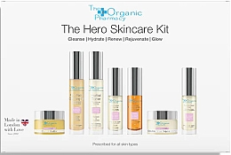 Духи, Парфюмерия, косметика Набор из 7 продуктов - The Organic Pharmacy Hero Skin Care Kit