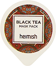 Парфумерія, косметика Блістер-маска для обличчя - Heimish Black Tea Mask Pack (міні)
