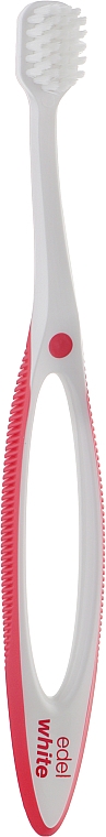 Зубна щітка "Ультрам'яка", біла - Edel+White Pro Gums Brush — фото N1