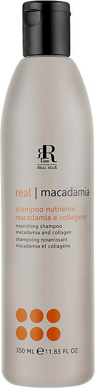 Шампунь для волос с маслом макадамии и коллагеном - RR Line Macadamia Star — фото N3