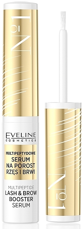 Мультипептидна сироватка для росту вій і брів - Eveline Cosmetics Multipeptide Lash & Brow Booster Serum — фото N1