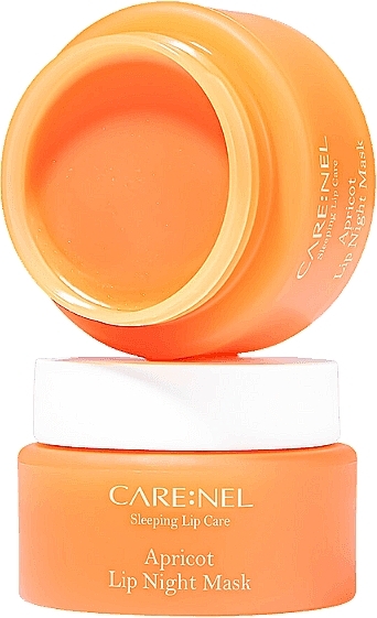 Нічна маска для губ з абрикосом - Carenel Apricot Lip Night Mask — фото N1