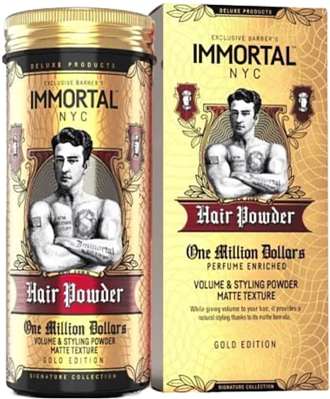 Пудра для волос с уникальным ароматом - Immortal NYC One Million Dollars Hair Powder — фото N2