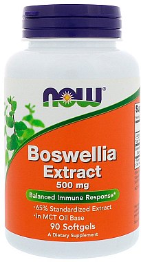 Капсули "Босвеллія", 500 мг - Now Foods Boswellia Extract — фото N1