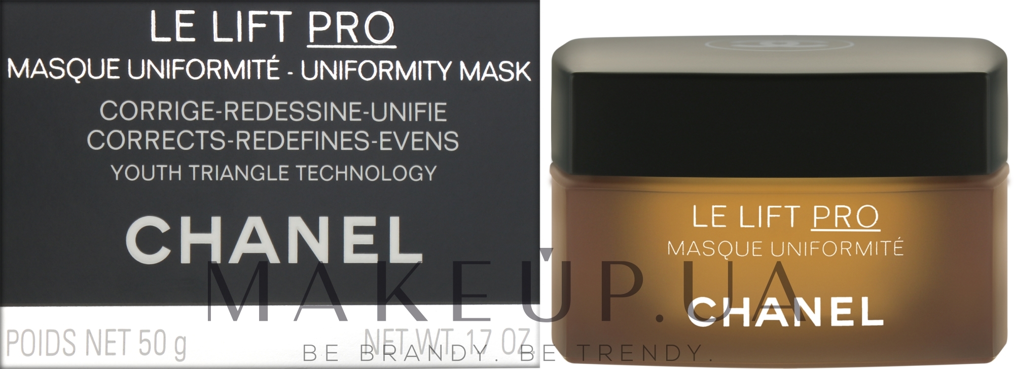 Корректирующая маска для лица - Chanel Le Lift Pro Masque Uniformite — фото 50g