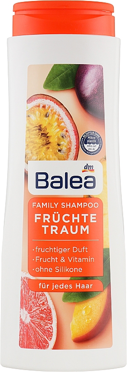Сімейний шампунь для волосся "Фруктове задоволення" - Balea Family Shampoo Fruchte Traum — фото N2