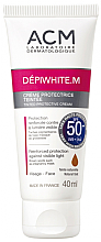 Парфумерія, косметика Тонувальний захисний крем SPF 50+ - ACM Laboratoires Depiwhite.M Tinted Protective Cream