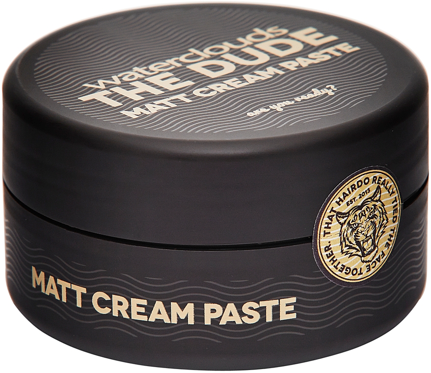 Матовая кремовая паста для волос - Waterclouds The Dude Matt Cream Paste — фото N2
