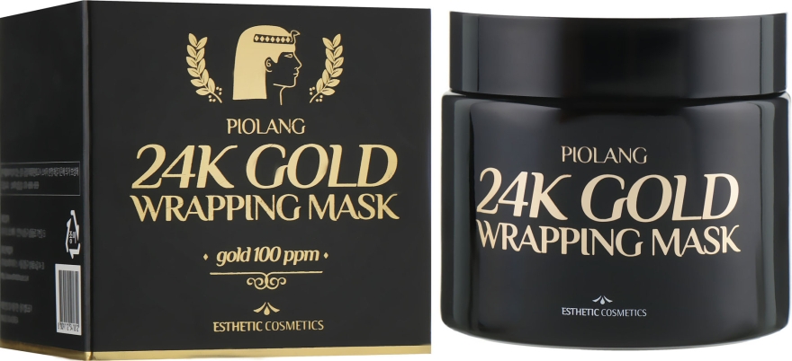 Золотая маска для лица - Esthetic House Piolang 24K Gold Wrapping Mask