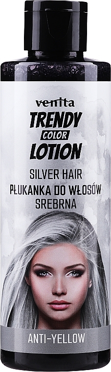 Ополаскиватель для осветленных и седых волос - Venita Salon Anty-Yellow Blond & Grey Hair Color Rinse Silver