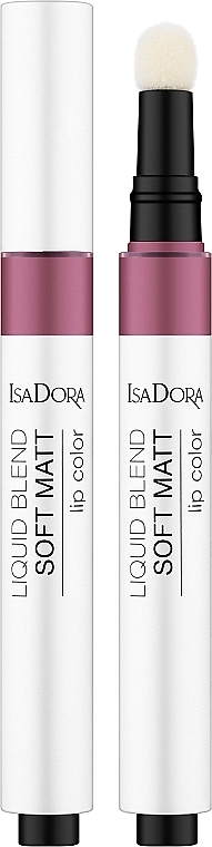 Матовая помада для губ - IsaDora Liquid Blend Soft Matte Lip Color — фото N1