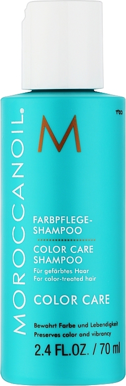 Шампунь без сульфатів для збереження кольору волосся - MoroccanOil Color Care Shampoo (міні) — фото N1