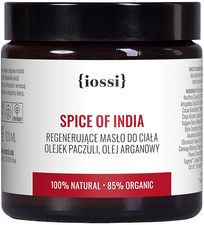 Масло для тіла "Індійські спеції" - Iossi Regenerating Body Butter — фото N1