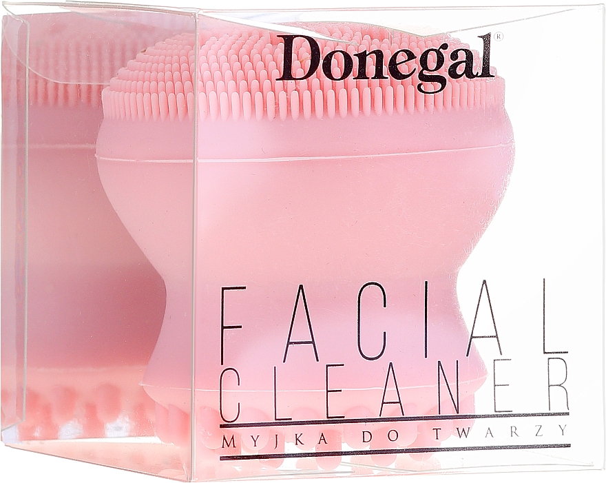 Щітка для очищення обличчя, 6039, рожева - Donegal — фото N4