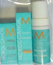 Духи, Парфюмерия, косметика Набор - Moroccanoil Hair Care (heir/mousse/150ml + oil/spray/50ml + treatment/50ml)