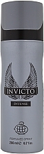 Духи, Парфюмерия, косметика Fragrance World Invicto Intense - Парфюмированный дезодорант-спрей
