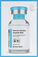 Парфумерія, косметика Зволожувальна ампульна маска для обличчя - Royal Skin Moisture Solution Ampoule Mask