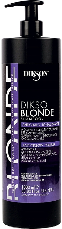 Шампунь для світлого волосся - Dikson Dikso Blonde Shampoo — фото N3