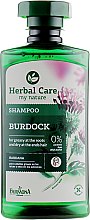 Шампунь для волос "Репейный" - Farmona Herbal Care Shampoo — фото N2