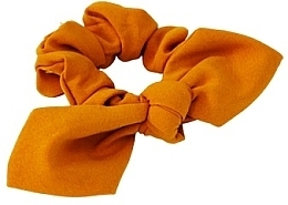 Резинка для волос, оранжевая с бантом - Lolita Accessories — фото N1