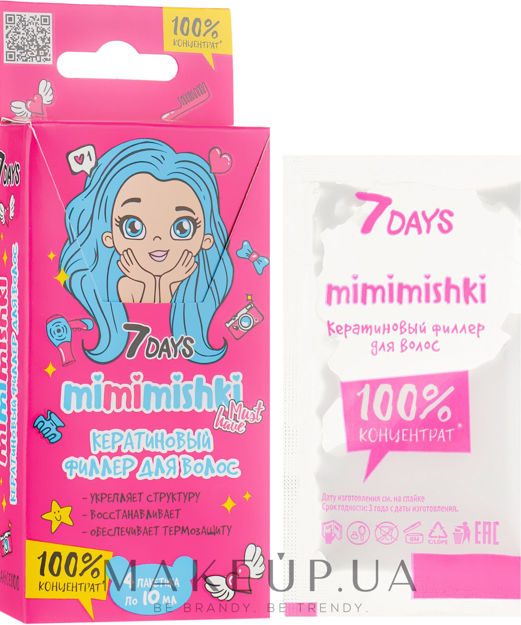 Коллагеновая эссенция для волос 7 days mimimishki как пользоваться