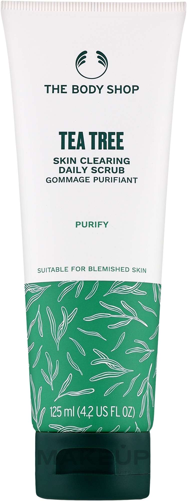 Скраб для обличчя "Чайне дерево" - The Body Shop Tea Tree Skin Clearing Daily Scrub — фото 125ml