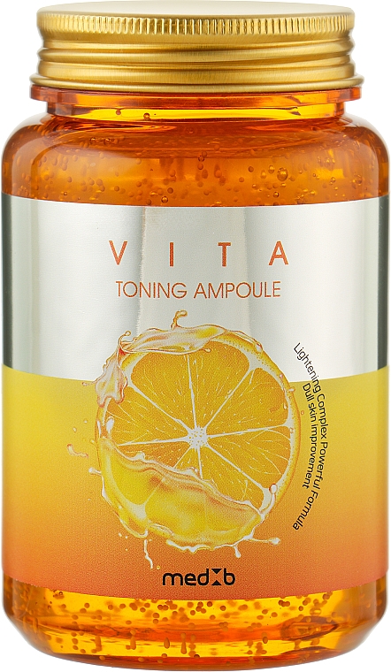 Витаминный ампульный гель для лица - Med B Vita Toning Ampoule — фото N1