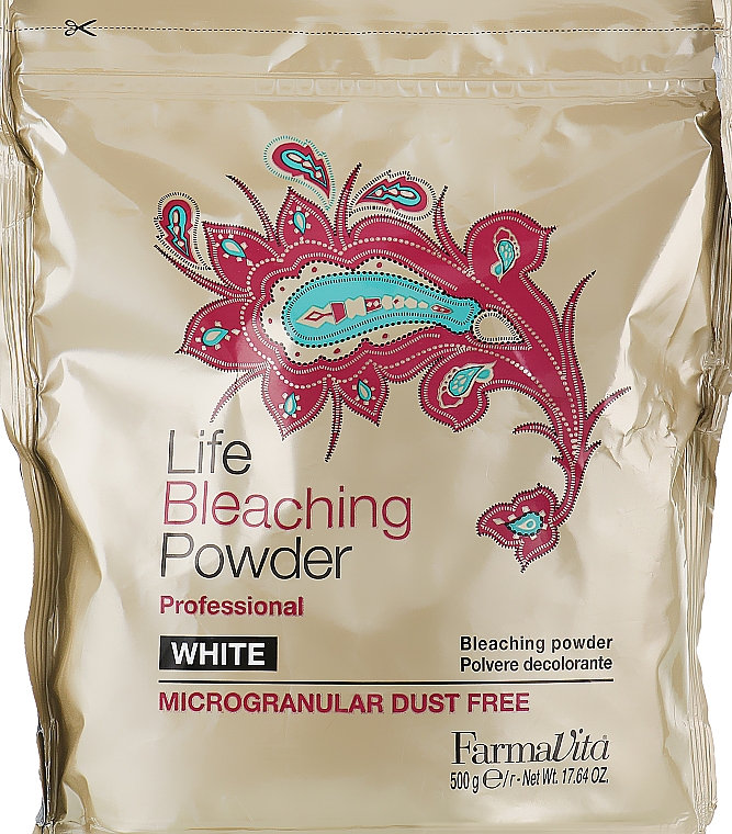 Обесцвечивающая пудра - Farmavita Life Bleaching Powder White — фото N1
