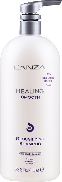 Разглаживающий шампунь для блеска волос - L'anza Healing Smooth Glossifying Shampoo — фото N3