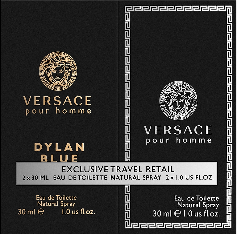 Versace Dylan Blue Pour Homme - Набор (edt/30ml + edt/30ml) — фото N1