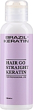 Засіб для розгладження і відновлення пошкодженого волосся - Brazil Keratin Hair Go Straight — фото N3