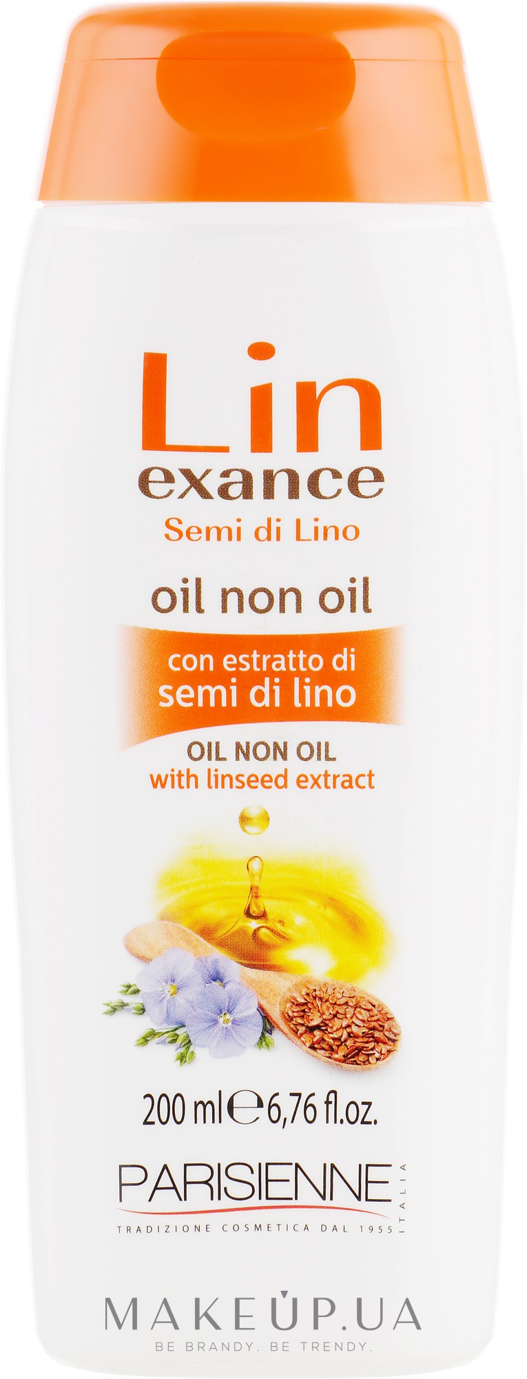 Відновлювальний флюїд для волосся "Олія без олії" - Black Professional Line Lin Exance Oil Non Oil — фото 200ml