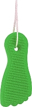 Пемза для ног, 3000/10S, зеленая - Titania Pumice Sponge Foot — фото N1